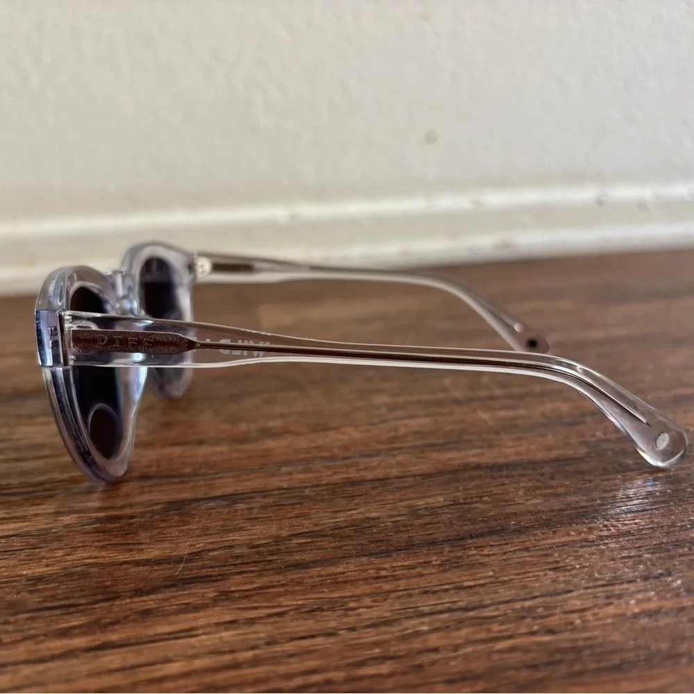 DIFF Dime Il Sunglasses Wild and Free Clear